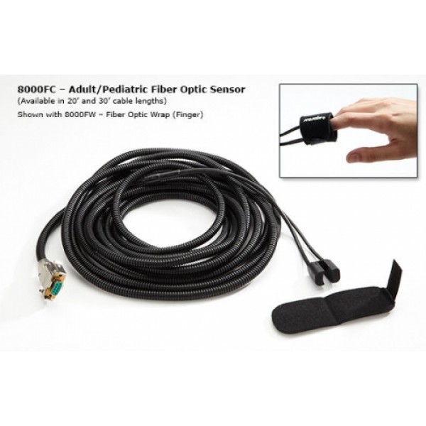 Nonin Adult/Paediatric Fibre Optic Mri Compatible Sensor (20ft cable) (8000FC-20)