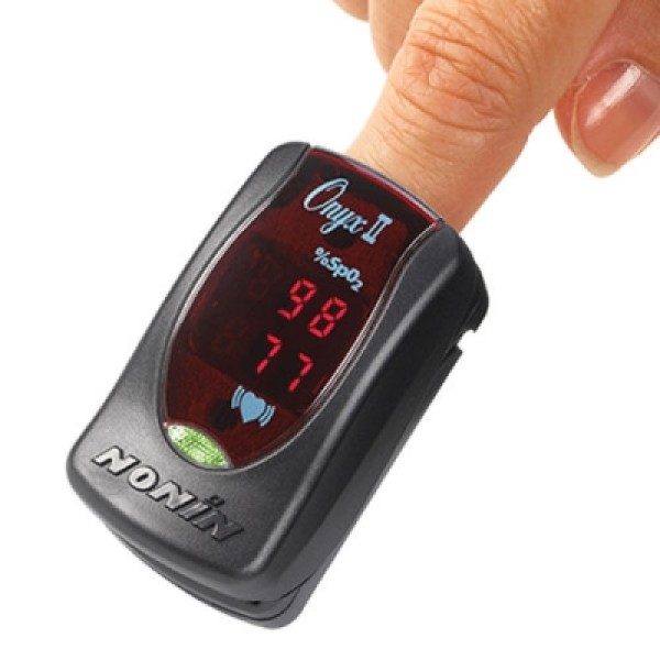 Nonin Onyx ll 9550 Digital Finger Pulse Oximeter with JM2 Protective Case (9550J)