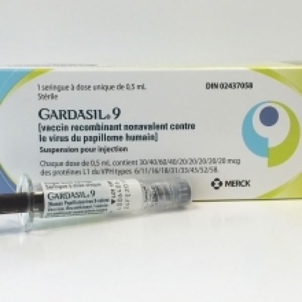 Gardasil 9 (Human Papilloma Virus HPV Vaccine) 0.5ml PFS x 1