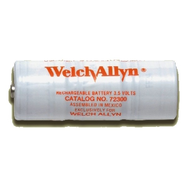 Welch Allyn NiCad Rechargeable Battery 3.5V, Orange (72300)