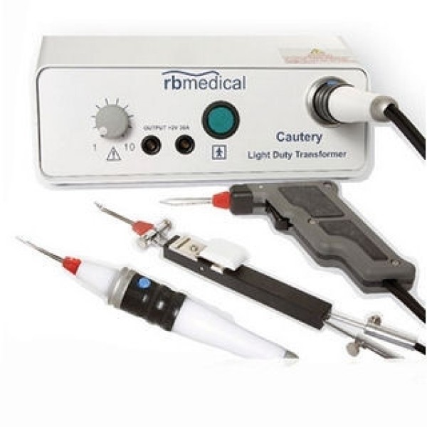 Light Duty Cautery Set Including Transformer, JA101 Pen Grip Handle & 5 Reusable Burners