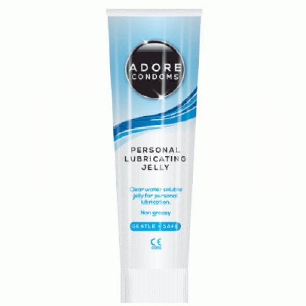 Adore Personal Lubricating Jelly 82g Tube (Pack of 12) (5705)