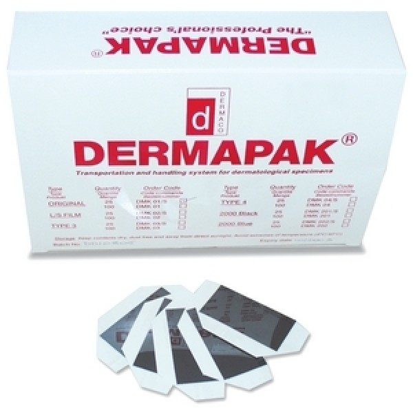Dermapak Original - Dermatological Sample Storage System (25 Pack) (DMK01/25)