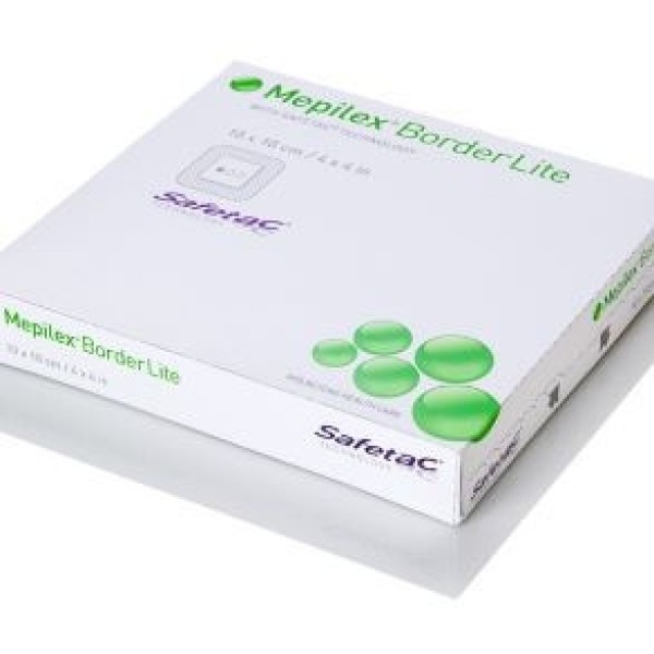 Mepilex Border Comfort Lite 7.5cm x 7.5cm (pack of 10)