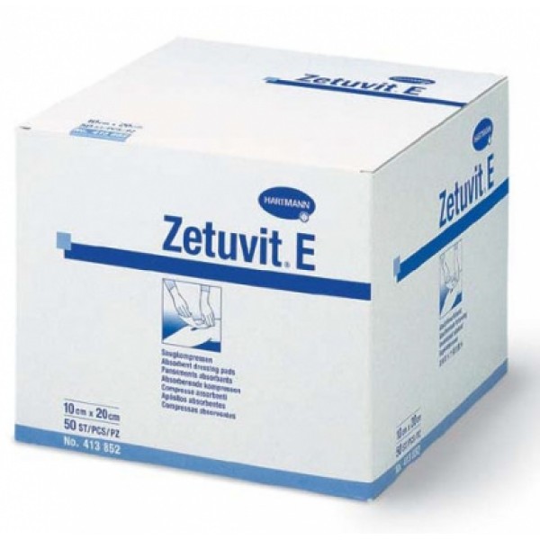 Zetuvit E Non Sterile 10cm x 10cm (Pack of 50) (328-6085)