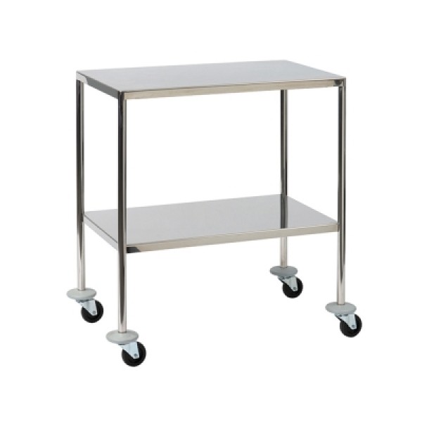 Beaver Flush-Welded Shelf Dressing & Instrument Trolley 610x450mm (CA4173)