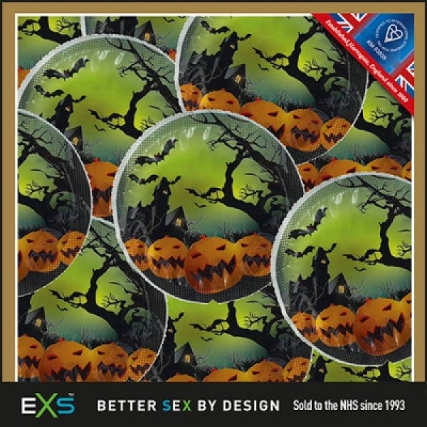 EXS Themed Halloween Condoms Bulk Pack of 500 (EXSTHEMEHALL500)