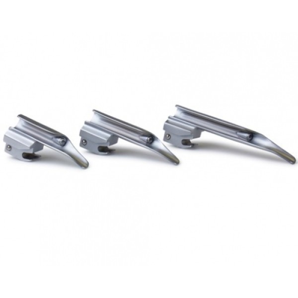 Opticlar Miller Vet Laryngoscope Blades - Rabbit Size 1, 77.0 x 6.0mm (600.020.001VRM)