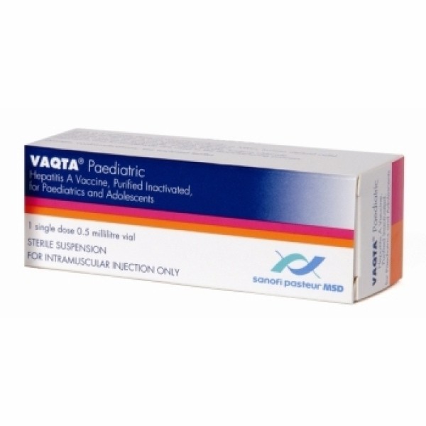 Vaqta Paediatric Hepatitis A Vaccine 0.5ml Syringe x 1