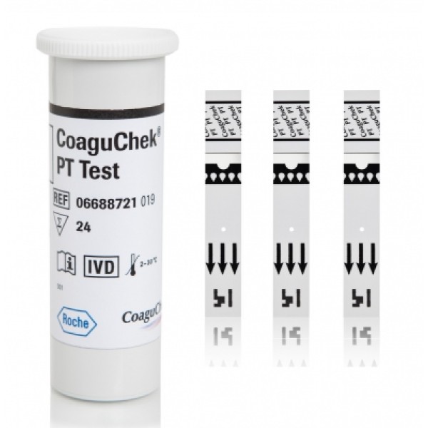 Roche Coaguchek PT Test Strips for Pro II (2 x 24) (06688721019)