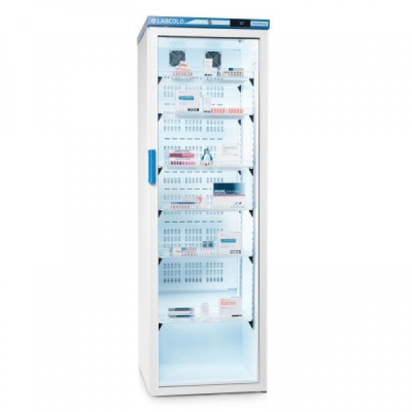 Labcold IntelliCold Glass Door Pharmacy Fridge / Vaccine Refrigerator (440 Litres) (RLDG1519)