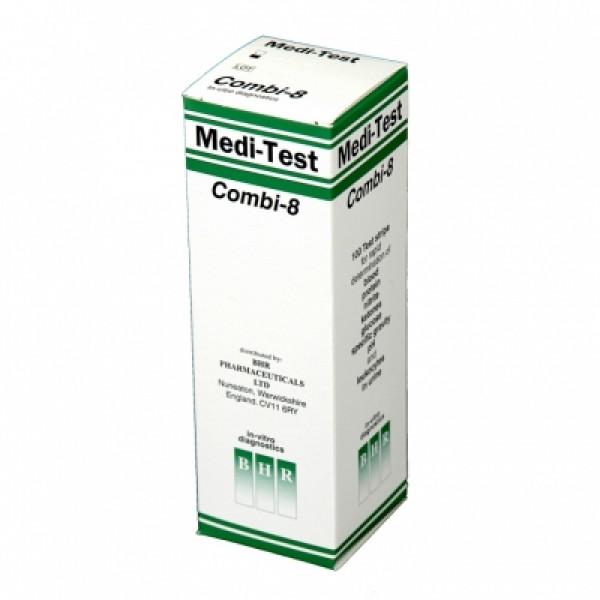 Medi-Test Combi 8 Test Strips (100) (MED138)