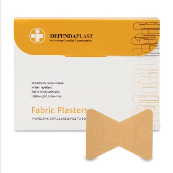 Reliance Dependaplast Advanced Fabric Plasters Finger Tip Sterile (Box of 50) (RL518)