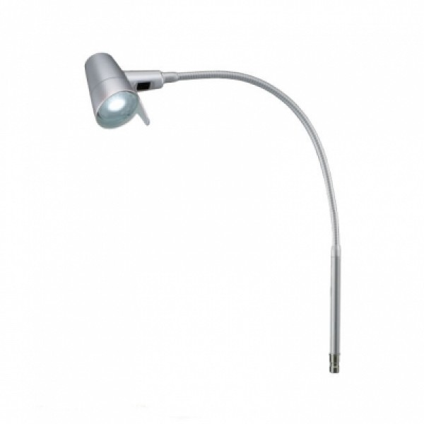 Provita 3w Series 4 LED Reading Lamp on Flexible Arm Silver Short Version (L400069S)
