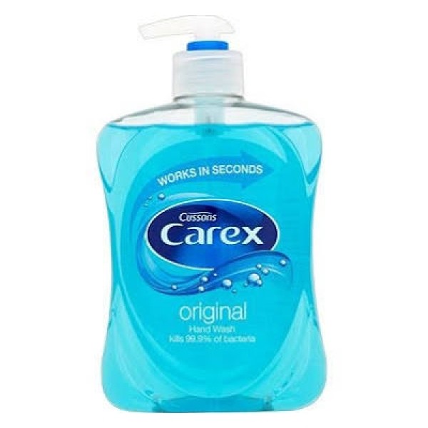 Carex Original Anti-Bacterial Hand Wash 250ml Pump Dispenser