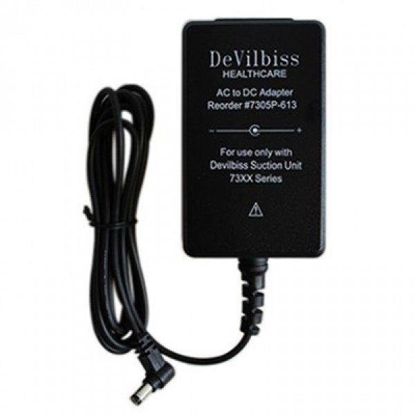 DeVilbiss VacuAide 7305 AC/DC Adaptor Charger (7305P-613)