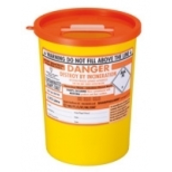 Daniels Sharpsguard Orange 3.75 Litre Sharps Bin (DD474OL )