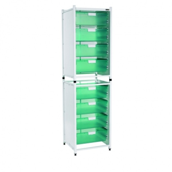 Sunflower Vista High Level Module - 8 Double Depth Green Trays (Sun-SM2/8DG)