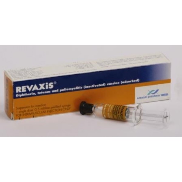Revaxis (Diphtheria / Tetanus / Inactivated Polio Vaccine) 0.5ml PFS x 1
