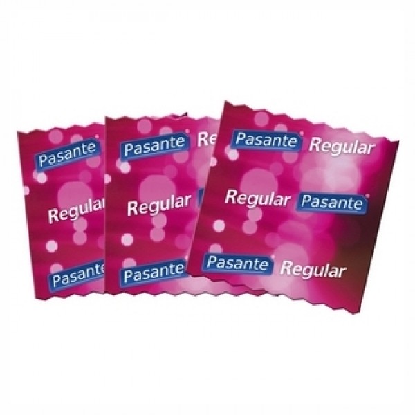 Pasante Regular Condoms, Polybag of 144 (C4052)