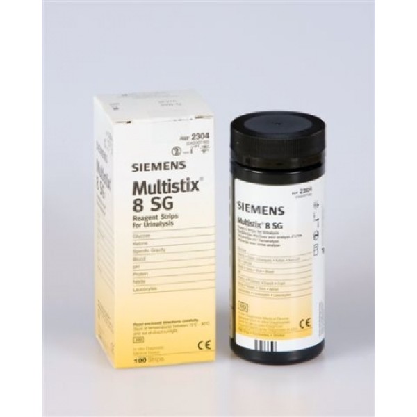 Siemens Multistix 8 SG Reagent Strips (100) (2304)