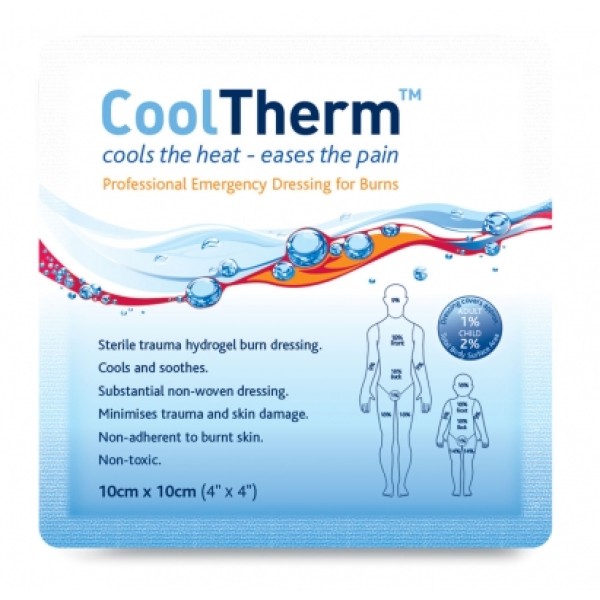 Reliance CoolTherm Burn Dressing 10cm x 10cm (Box of 15) (RL5922)
