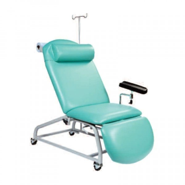 Sunflower Fixed Height Reclining Phlebotomy Chair with 4 Locking Castors (Sun-PHLEB2)