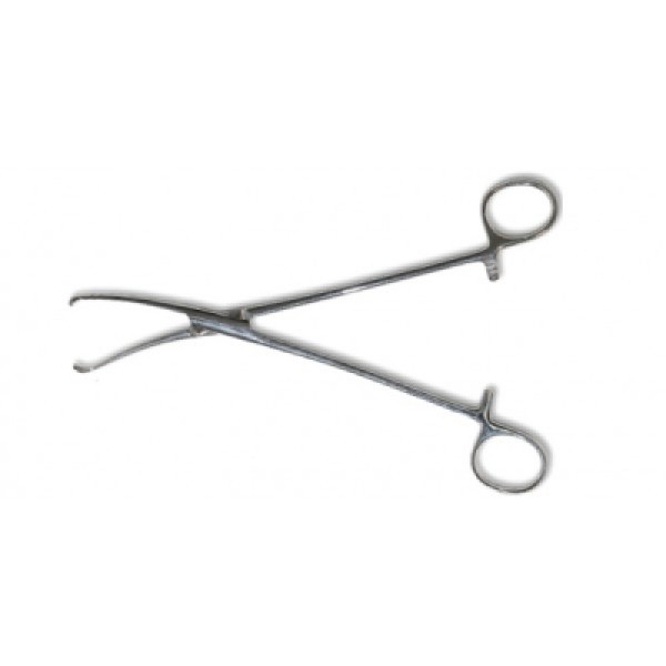 MMS Teale Vulsellum Forceps Uterine Curved 23cm Sterile (MMS5019)