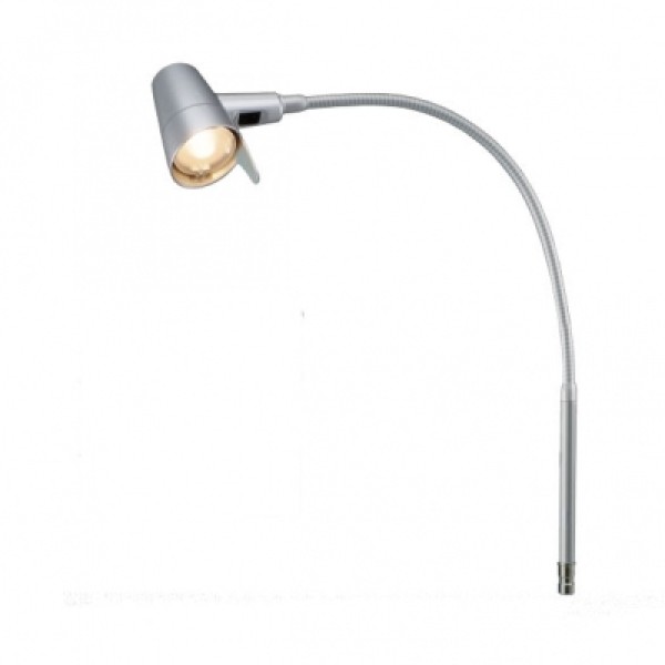 Provita 10w Series 4 Halogen Reading Lamp in Silver Short Version (L400025S)