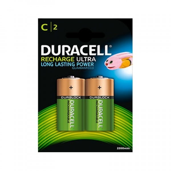 Duracell Rechargeable Ultra D NiMH Batteries (Pack of 2)