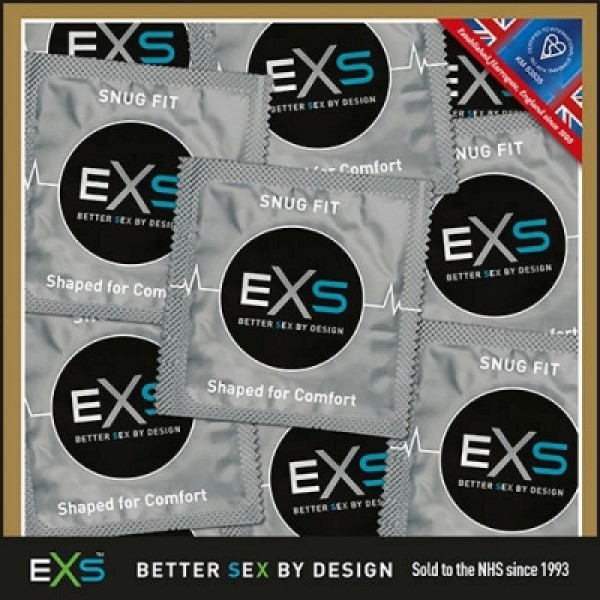 EXS Snug Fit Condoms Bulk Pack of 500 (EXSSNUG500)