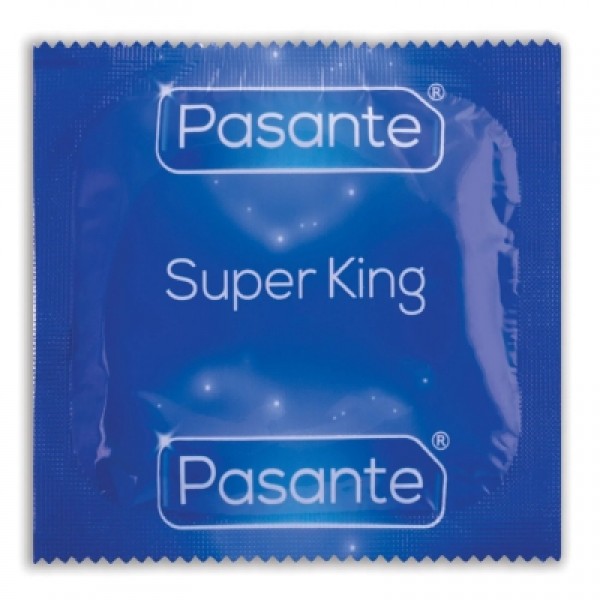 Pasante Super King Sized Condoms Bulk Pack (Polybag of 144) (1105K)