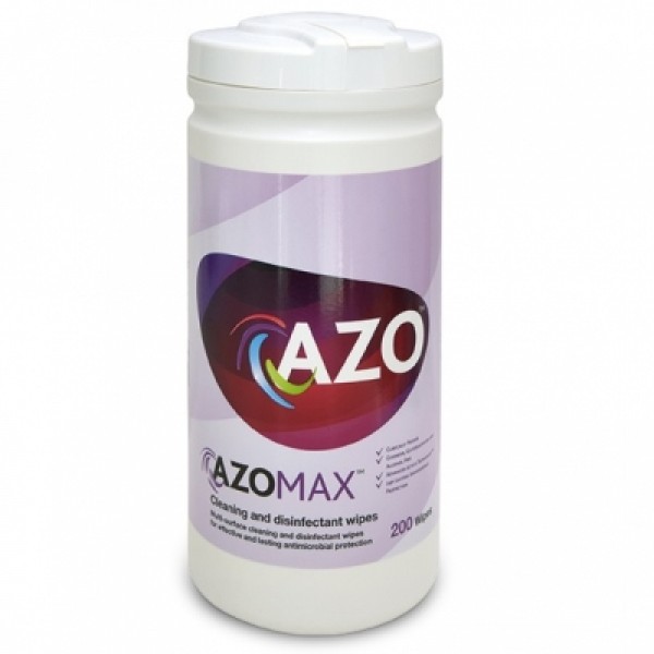 Azomax Wipes 200x180mm Tub of 200 Wipes (AM200W)