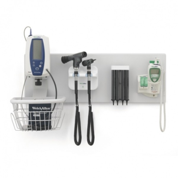 Welch Allyn Green Series 777 Prestige Wall System with ProBP & SureTemp Thermometer