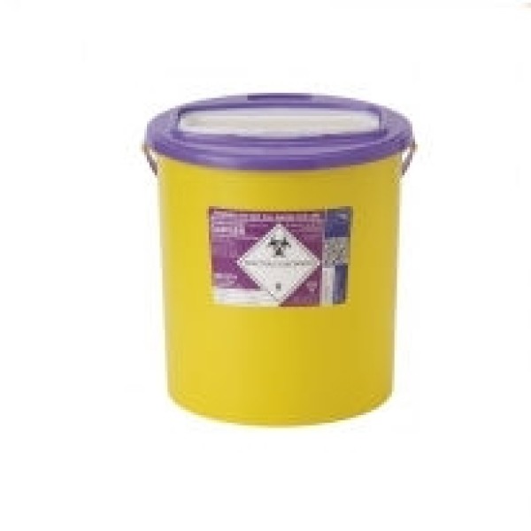 Daniels Sharpsguard Purple Cyto 22 Litre XA Sharps Bin (DD639)