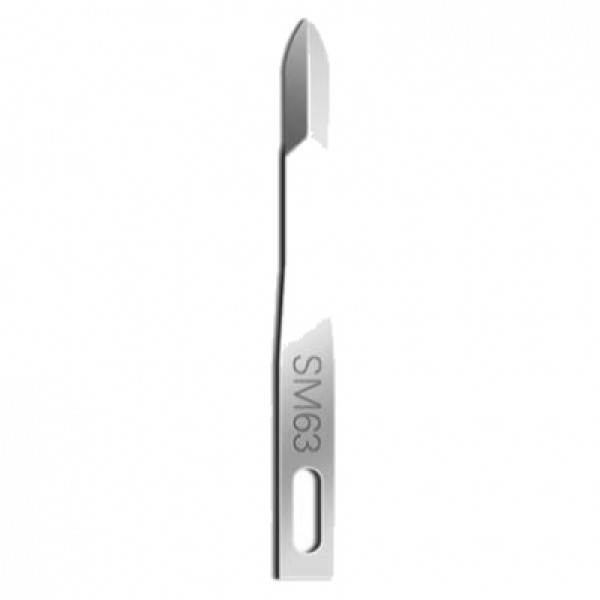 Swann Morton Fine Range Blade SM63, Sterile, Stainless Steel (Box of 25) (5903)