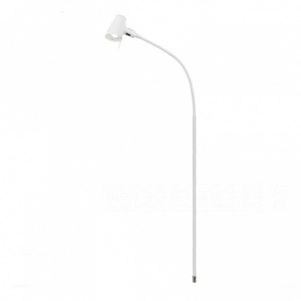 Provita 3w Series 4 LED Reading Lamp in White Flexible Arm Long Version (L400079A)
