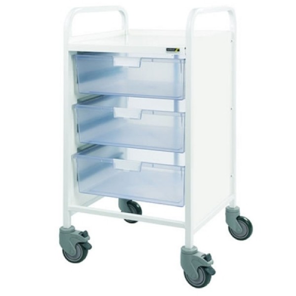 Sunflower Vista 50 Trolley 3 Double Depth Trays (Sun-MPT13C)