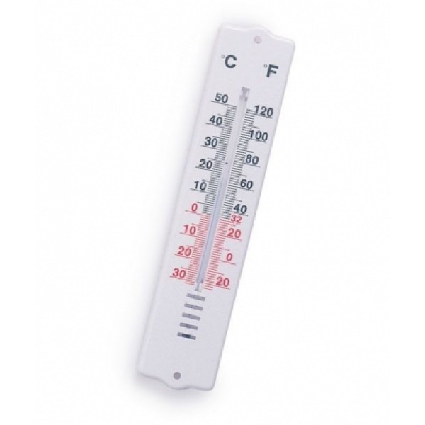 Albert Waeschle Wall Thermometer, Dual Graduated, Plastic (96.15.000)