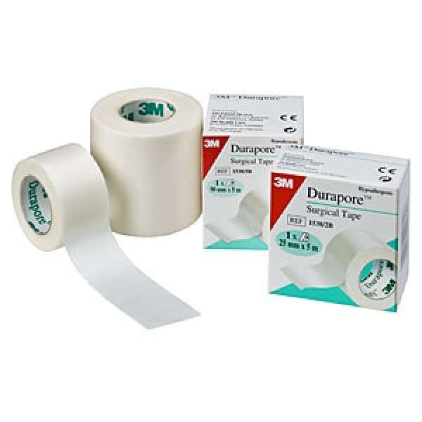 Durapore Surgical Tape 2.5cm x 9.14m (Pack of 12)