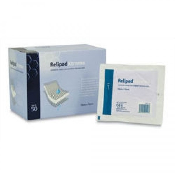Relipad Xtreme Sterile Non Adherent Dressing Pad 10cm x 10cm (Box of 50) (RL2382)