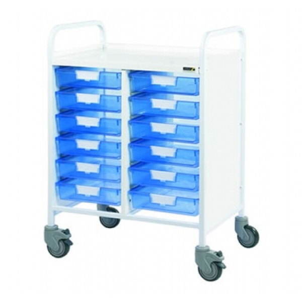 Sunflower Vista 60 Trolley - 12 Single Blue Trays (Sun-MPT60B)