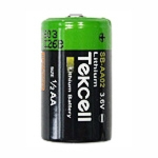 Tekcell 3.6V Lithium Battery 1/2 AA Size (SB-AA02)