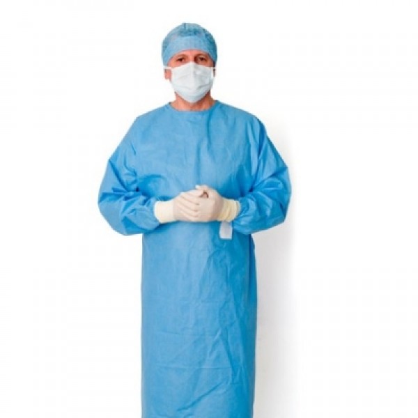 365 Standard Surgical Gown Medium /SMS / Velcro (Pack of 10) (36520302V/10)