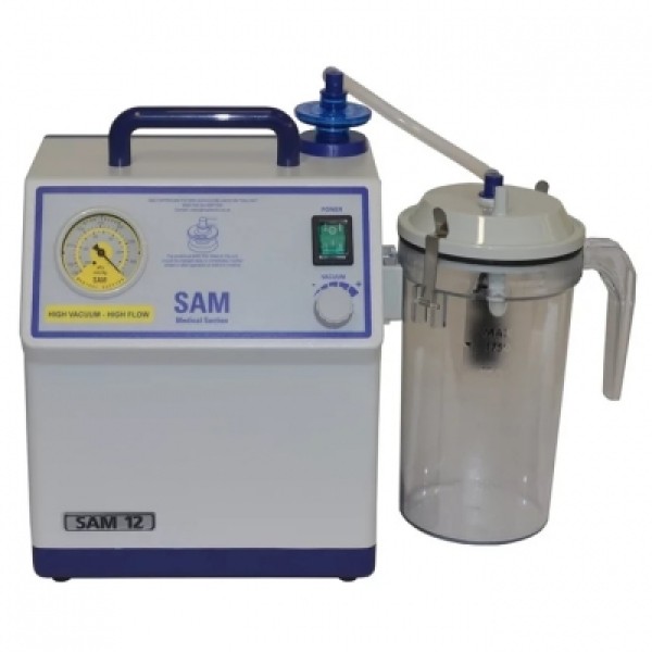 SAM 12 Surgical Suction Unit with 1 x 2L Autoclavable Collection Jar