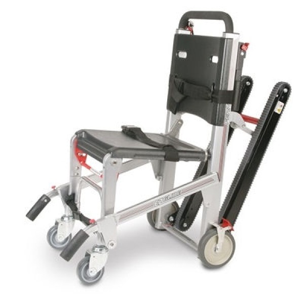 Ferno 59T Ez Glide Evacuation Chair with 4 Point Restraint, IV Pole & Folding Handles (073132900/4P)