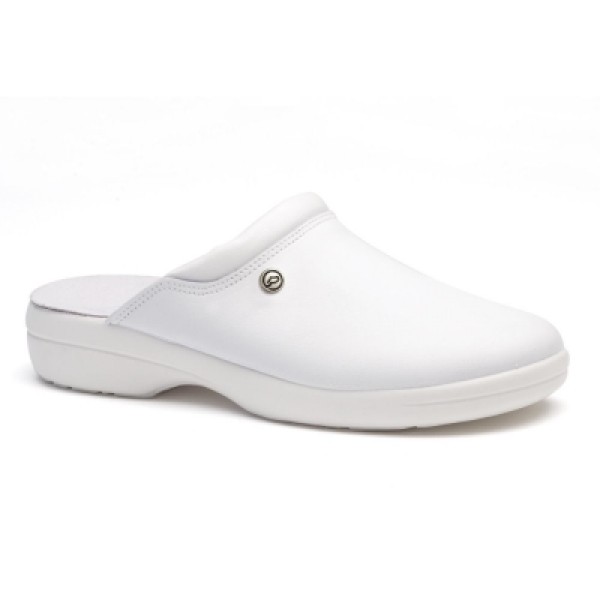 Toffeln FlexLite Unisex Mule Plain Upper White (0501W)