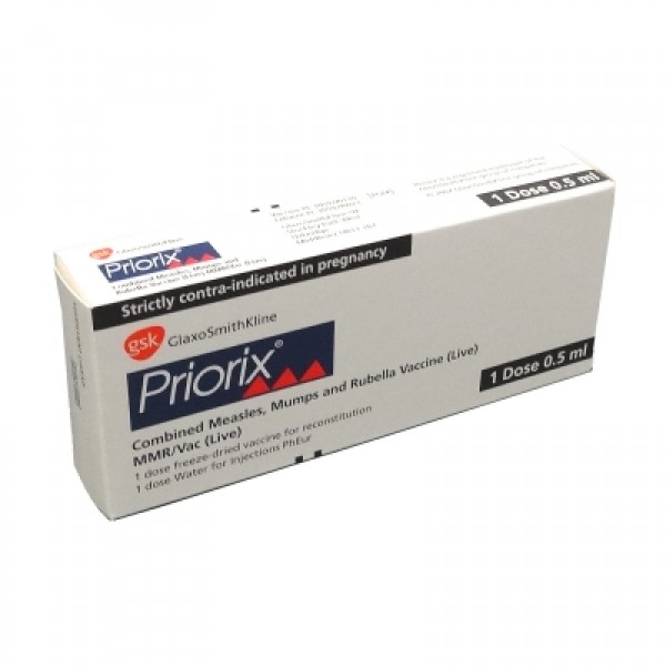 Priorix MMR Vaccine 0.5ml Syringe x 1
