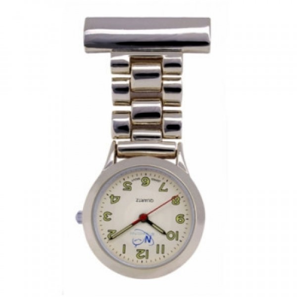 Funky Fobz Classic Fob Watch - Silver (W43501)