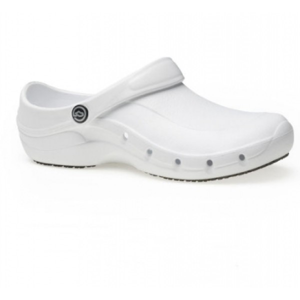 Toffeln EziKlog Antistatic Washable Operating Clogs White (0815W)